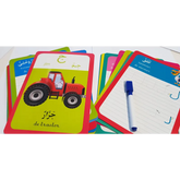 Arabische letters leerkaarten voor het leren schrijven van Arabische letters